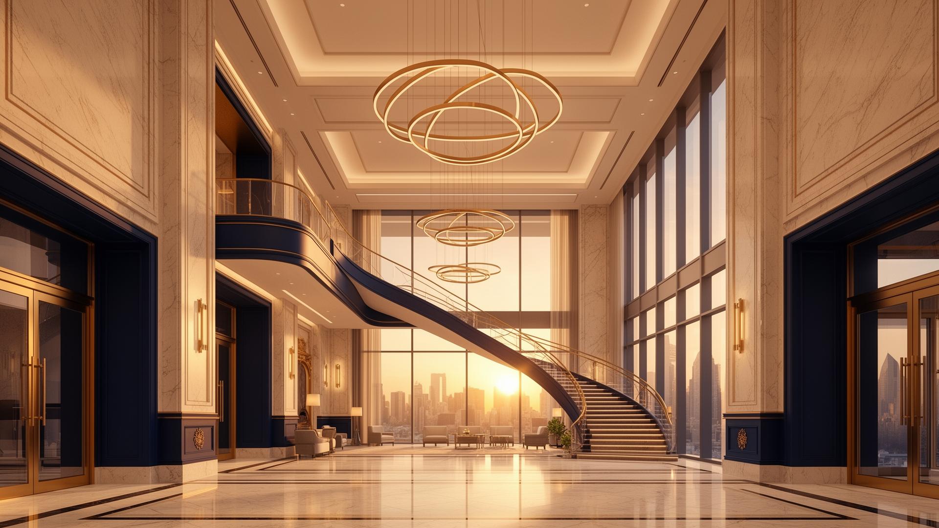 Architectural rendering of the One Continental Financial Center concept
